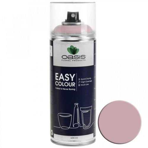 Floristik24 OASIS® Easy Color Spray, färgspray mjuk rosa 400ml