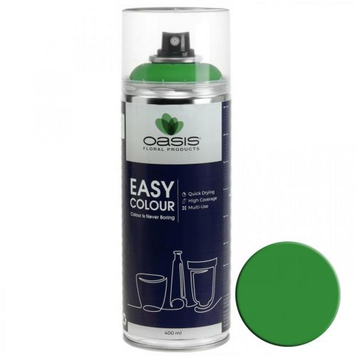 Floristik24 Easy Color Spray, grön färgspray, vårdekoration 400ml