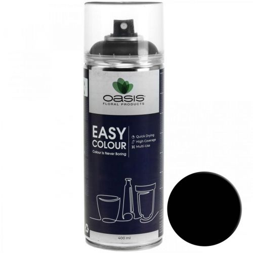 OASIS® Easy Color Spray, färgspray svart 400ml