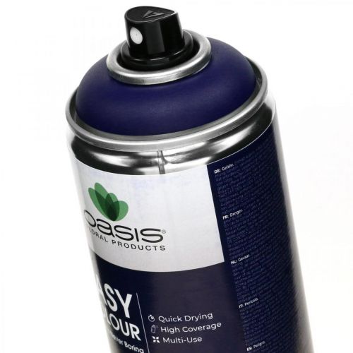 Artikel OASIS® Easy Color Spray, färgspray mörkblå 400ml
