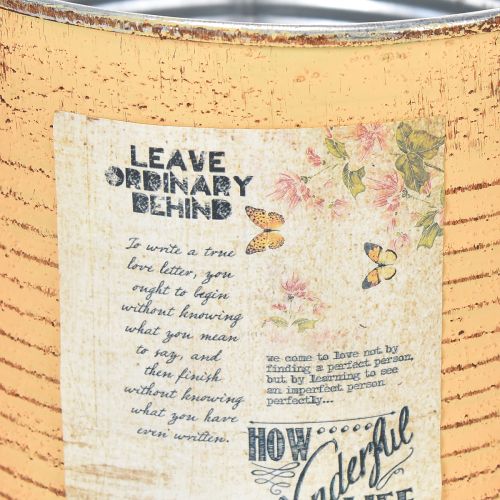 Artikel Blomkruka i vintagedesign för vardagsrum och kontorsdekoration 15 cm 3 st