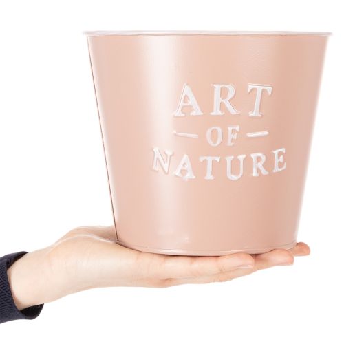 Artikel Zinkkruka Art of Nature, antik ros, Ø17,5 cm H15 cm