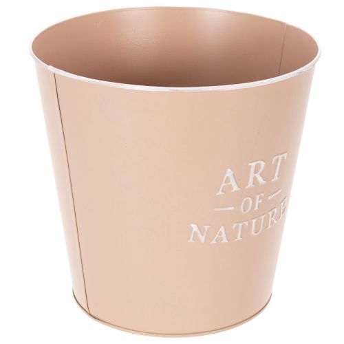 Artikel Blomkruka i zink, metallplanter, antik ros, Ø22cm H21cm