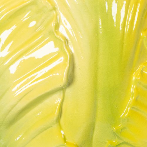 Artikel Blomvas med slående tulpanmotiv. Perfekt för vardagsrumsdekoration. 16 cm, 2 stycken.