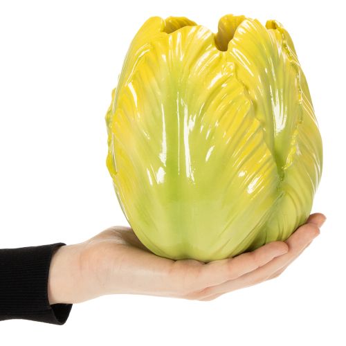 Artikel Blomvas med slående tulpanmotiv. Perfekt för vardagsrumsdekoration. 16 cm, 2 stycken.