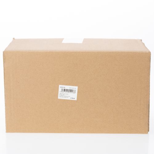 Artikel Blomvas med slående tulpanmotiv. Perfekt för vardagsrumsdekoration. 16 cm, 2 stycken.