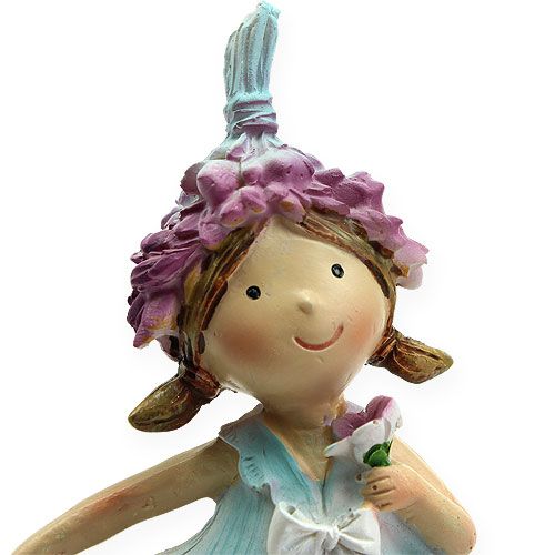 Floristik24 Blossom barnlila, blå 17cm 2st