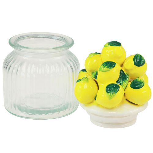 Artikel Godisburk med lock citronkaksburk Ø11cm H19cm