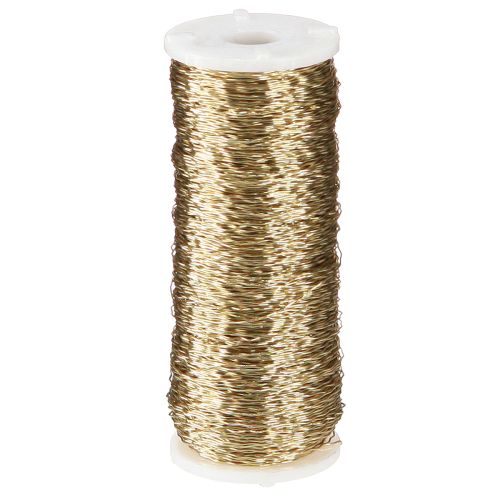Artikel Buljongeffektstråd 100g guld
