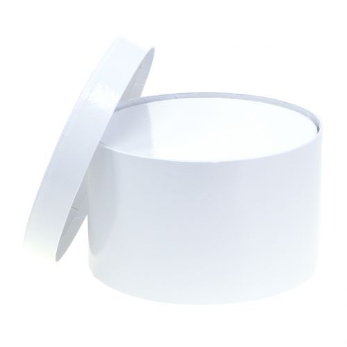 Floristik24 Blomlåda vit Ø18 / 20cm 2st