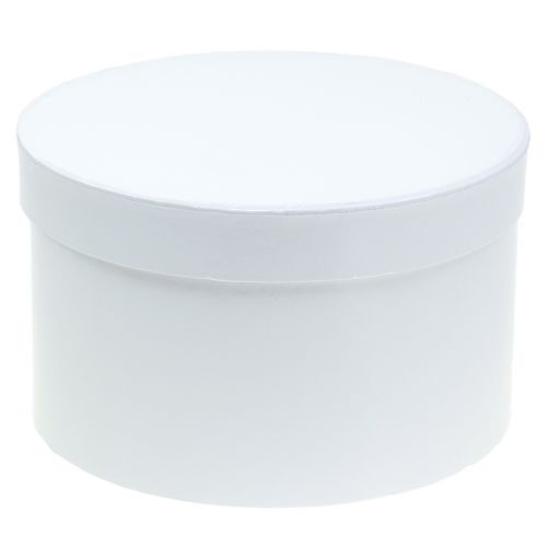 Floristik24 Blomlåda vit Ø18 / 20cm 2st