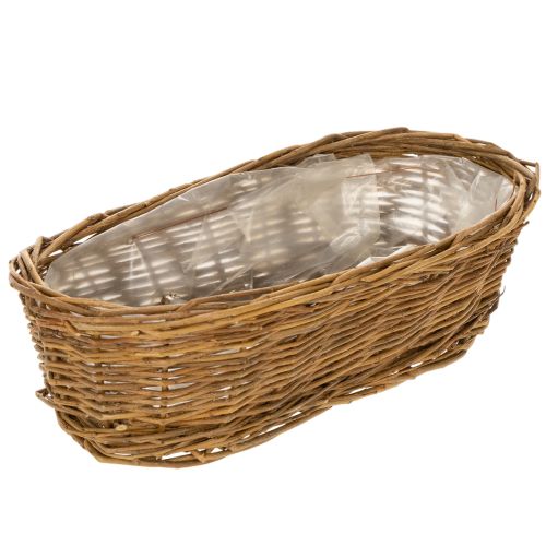 Brödkorg ca 30 cm oval oskalad köpa | Floristik24.se