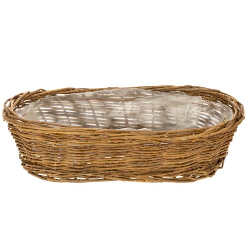 Brödkorg ca 30 cm oval oskalad | Floristik24.se