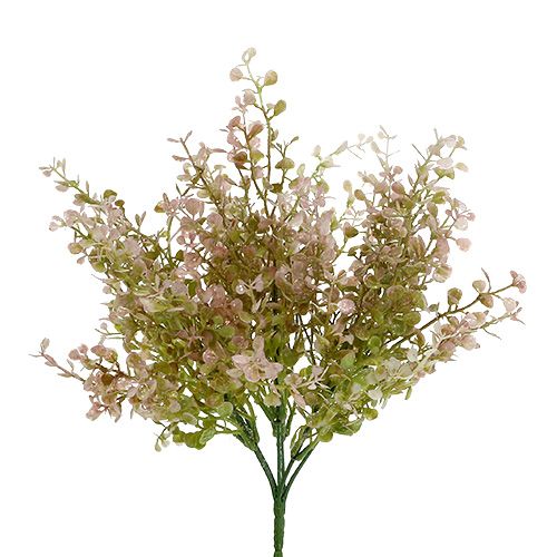 Floristik24 Boxwood gren rosa, rosa med glimmer 32cm