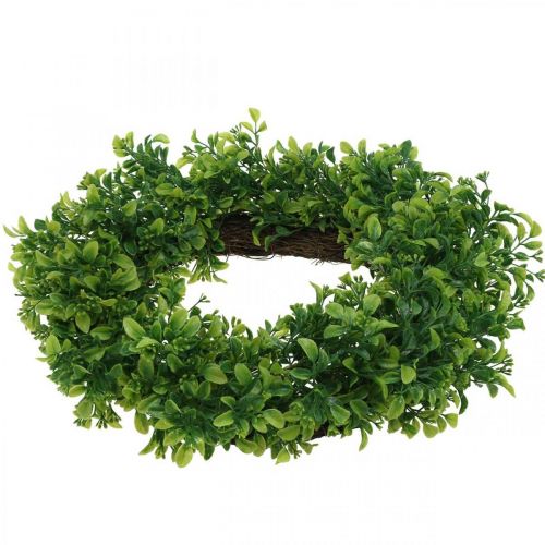 Floristik24 Buxbom krans konstgjord deco krans grön Ø41cm
