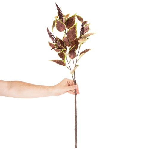 Konstgjord coleus med röda blad, konstgjord växt, 20 cm | Floristik24.se