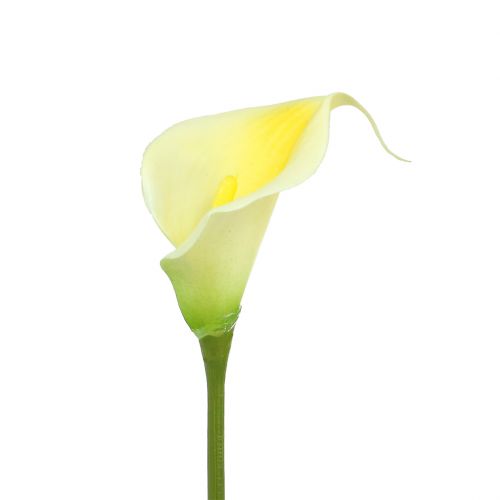 Artikel Konstgjord calla gul 57cm 12st