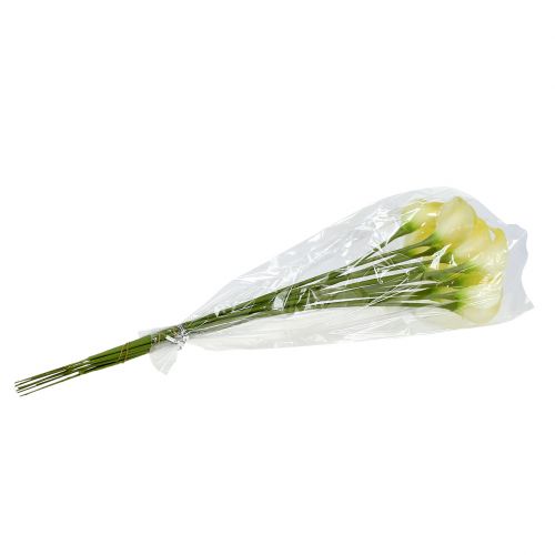 Artikel Konstgjord Calla Gul 57cm 12 st