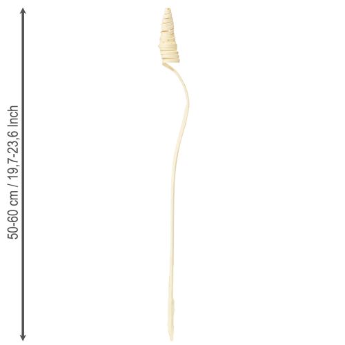 Artikel Cane Cone blekt 25 st