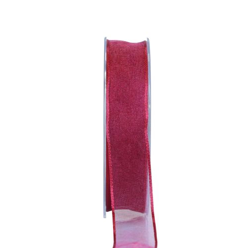 Artikel Chiffongband organzaband dekorativt band organza lila 15mm 20m