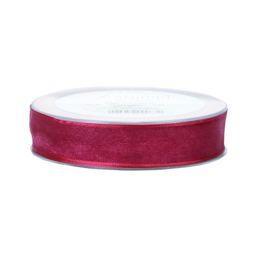 Artikel Chiffongband organzaband dekorativt band organza lila 15mm 20m