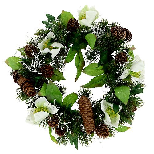 Julroskrans Ø30cm