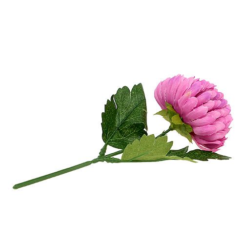 Floristik24 Chrysanthemum Rosa konstgjord Ø7cm L18cm