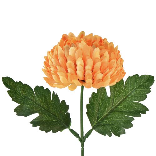 Floristik24 Konstgjord blomma Krysantemum Orange Ø7cm 18cm 4st