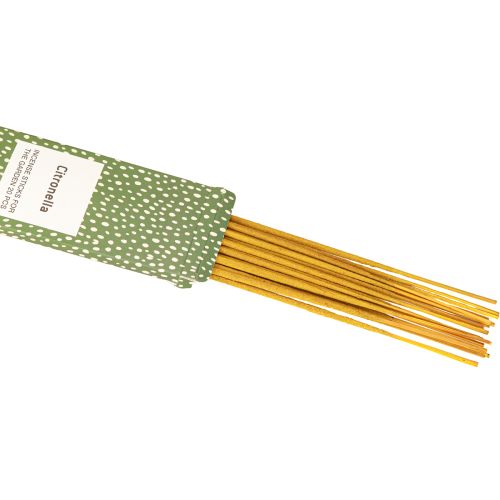 Artikel Citronella rökelsestavar bambu L50cm 20 pinnar x 2