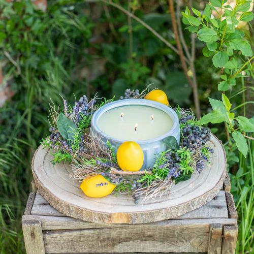 Artikel Citronellaljus i kruka Doftljus citron Ø18cm H8cm
