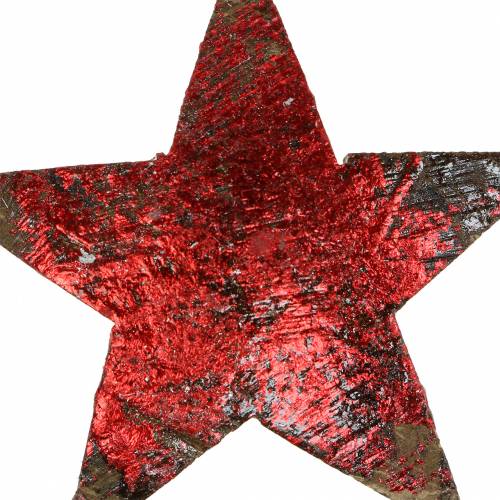 Artikel Kokosstjärna röd 5cm 50 stycken juldekoration dekorativa stjärnor
