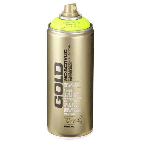 Färgspray Gul Montana Cans Akrylspray Neon 400ml