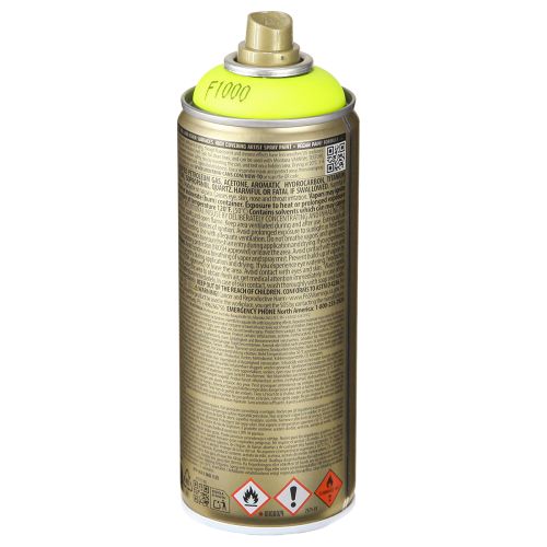 Artikel Färgspray Gul Montana Cans Akrylspray Neon 400ml