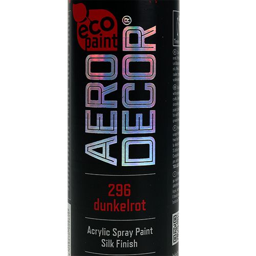 Artikel Färg spraymatt mörkröd 400ml