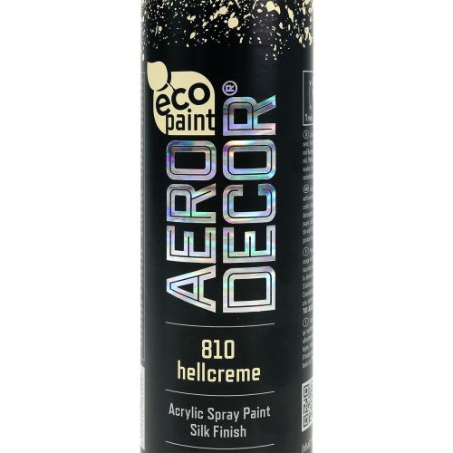 Floristik24 Color Spray Seidenmatt 400ml ljuskräm