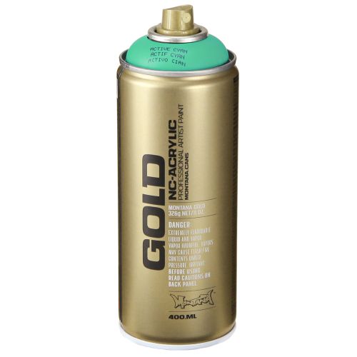 Färgspray Turkos Färgspray Fluo Neon Spray Cyan 400ml