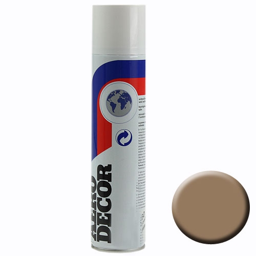 Floristik24 Färg Spray Seidenmatt 400ml beigebrun