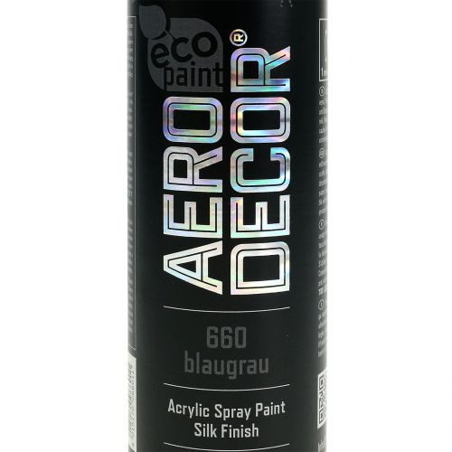 Färgspray akrylblågrå 400ml | Floristik24.se
