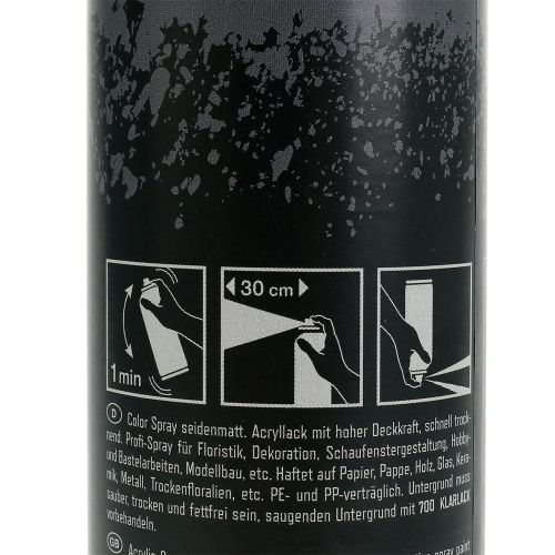 Färgspray akrylblågrå 400ml | Floristik24.se