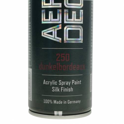 Floristik24 Färg Spray Silk Matt 400ml Mörk Bordeaux