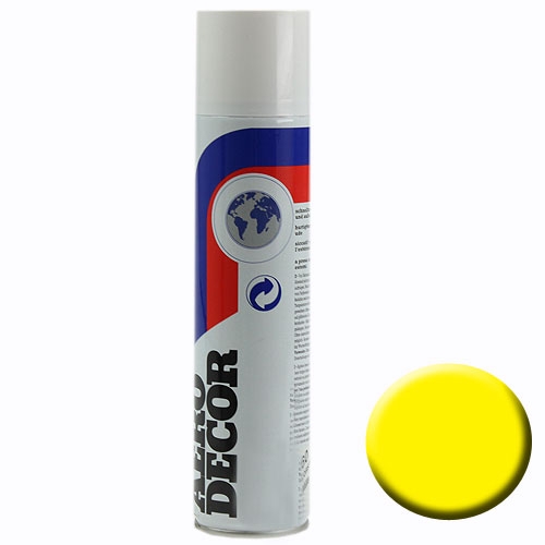 Floristik24 Färg-Spray matt gul 400ml