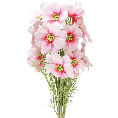 Cosmea konstgjord rosa 77cm 3 st