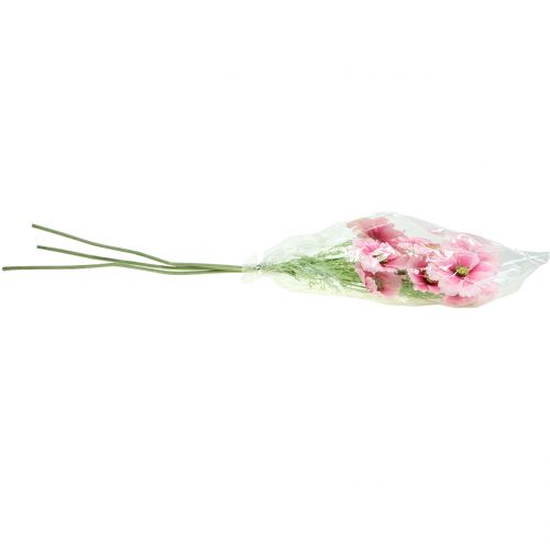 Artikel Cosmea konstgjord rosa 77cm 3 st