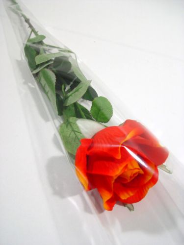 Artikel Blompåse för 1 ros &quot;Blank&quot; L65cm B14cm - 3cm 50 st