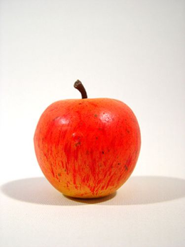 Floristik24 Äpplen 7cm matt 6st