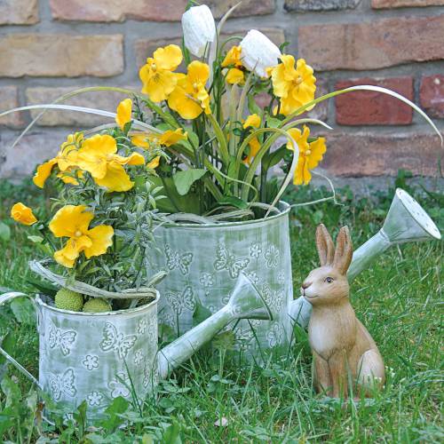 Floristik24 Planteringsfat med fjärilar Rosa Ø10cm H10cm