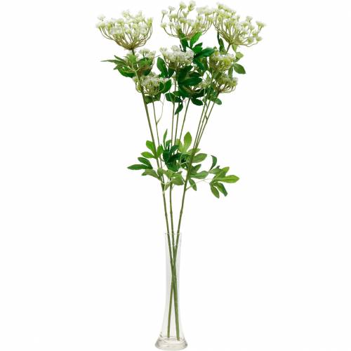 Artikel Vild morot Konstgjord ängblomma Konstgjorda blommor 3st