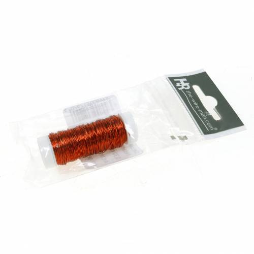 Artikel Deco Emaljerad Tråd Orange Ø0,30mm 30g/50m