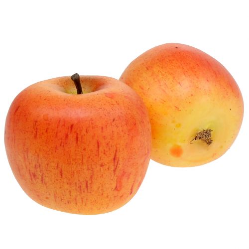 Floristik24 Dekorativa äpplen Cox orange 7cm 6 st
