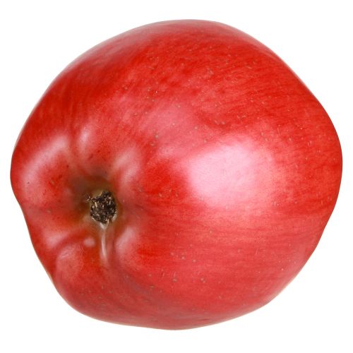 Artikel Dekorativ äppelröd dekorativ fruktmatdocka 9cm
